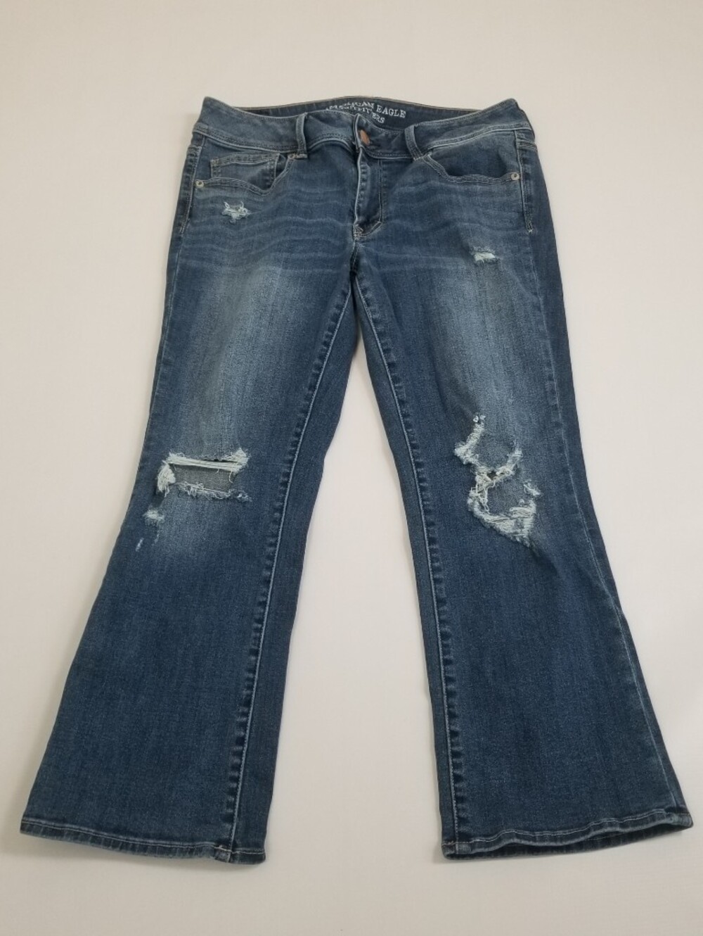 American Eagle Kick Crop Jeans Size 12